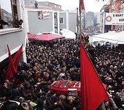 Laidotuvių ceremonija Stambule