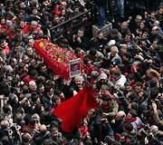 Laidotuvių ceremonija Stambule