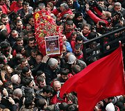 Laidotuvių ceremonija Stambule