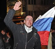 Donecke sužeistas protestuotojas