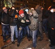 Protestuotojai Donecke