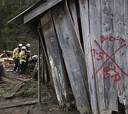 Žemės nuo&scaron;liaužos padariniai Va&scaron;ingtono valstijoje