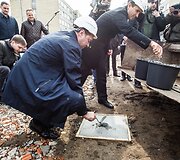 Kalvarijų turgus tapo statybų aik&scaron;tele