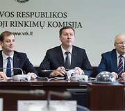 Artūras Zuokas VRK įteikė palaikymo para&scaron;us