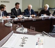 Artūras Zuokas VRK įteikė palaikymo para&scaron;us