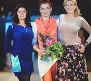 Lina Zaveckienė (centre) ir Eglė Jackaitė (de&scaron;inėje)
