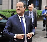Prancūzijos prezidentas Francois Hollandeas