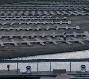 Per sausrą dramati&scaron;kai nuslūgęs Folsom ežeras