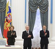 Rusijos prezidentas Vladimiras Putinas