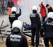 Protestas Briuselyje 
