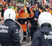 Protestas Briuselyje 