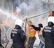 Protestas Briuselyje 