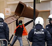 Protestas Briuselyje 