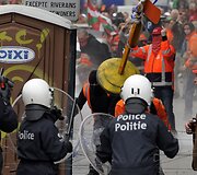 Protestas Briuselyje 