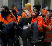 Protestas Briuselyje 