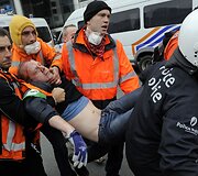 Protestas Briuselyje 