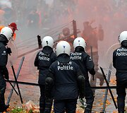 Protestas Briuselyje 
