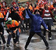 Protestas Briuselyje 