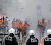 Protestas Briuselyje 