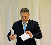Vengrijos premjeras Viktoras Orbanas