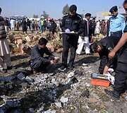 Pakistane, turguje nugriaudėjo sprogimas