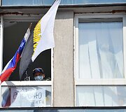 Prorusi&scaron;ki protestuotojai Luhanske
