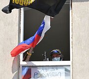 Prorusi&scaron;ki protestuotojai Luhanske