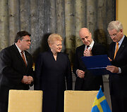 Lietuvos prezidentės Dalios Grybauskaitės vizitas Stokholme