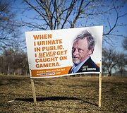 Toronto merą Robą Fordą pa&scaron;iepiantis plakatas 