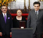 Kolumbijos ra&scaron;ytojo Gabrielio Garcia Marquezo artimieji.