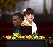 Atsisveikinimas su Kolumbijos ra&scaron;ytoju Gabrieliu Garcia Marquezu