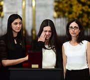 Atsisveikinimas su Kolumbijos ra&scaron;ytoju Gabrieliu Garcia Marquezu