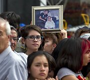 Atsisveikinimas su Kolumbijos ra&scaron;ytoju Gabrieliu Garcia Marquezu