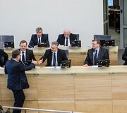 Premjeras Algirdas Butkevičius pristatė Vyriausybės metinę ataskaitą.