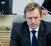 Premjeras Algirdas Butkevičius pristatė Vyriausybės metinę ataskaitą.