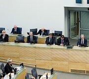 Premjeras Algirdas Butkevičius pristatė Vyriausybės metinę ataskaitą.