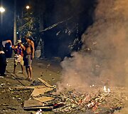 Rio de Žaneire įsiplieskė audringi protestai