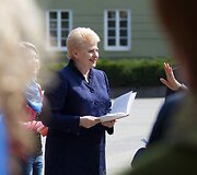 Dalia Grybauskaitė paskelbė Nacionalinės bibliotekų savaitės pradžią.