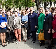 Dalia Grybauskaitė paskelbė Nacionalinės bibliotekų savaitės pradžią.
