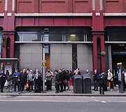 Dėl metropoliteno darbuotojų streiko Londono gyventojams teko keliauti autobusais.