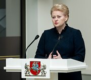 Lietuvos prezidentė Dalia Grybauskaitė