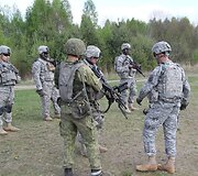 Rukloje lankėsi JAV Sausumos pajėgų Europoje vadas generolas leitenantas Donaldas M. Campbellas.
