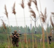 Ukrainos kariai netoli Slovjansko miesto