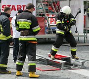Stipriausio ugniagesio gelbėtojo varžybos