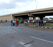 Nairobyje sprogus bomboms autobusuose žuvo mažiausiai du žmonės