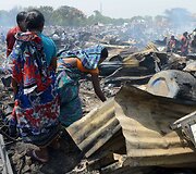 Gaisro padariniai Naujajame Delyje 