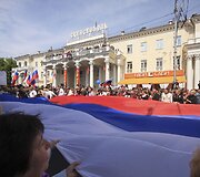 Sevastopolyje paminėta Pergalės diena