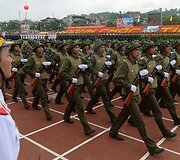 Dien Bien Phu mū&scaron;io metinių minėjimas Vietname