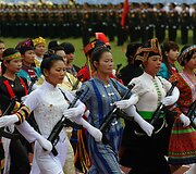 Dien Bien Phu mū&scaron;io metinių minėjimas Vietname