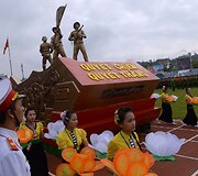 Dien Bien Phu mū&scaron;io metinių minėjimas Vietname
